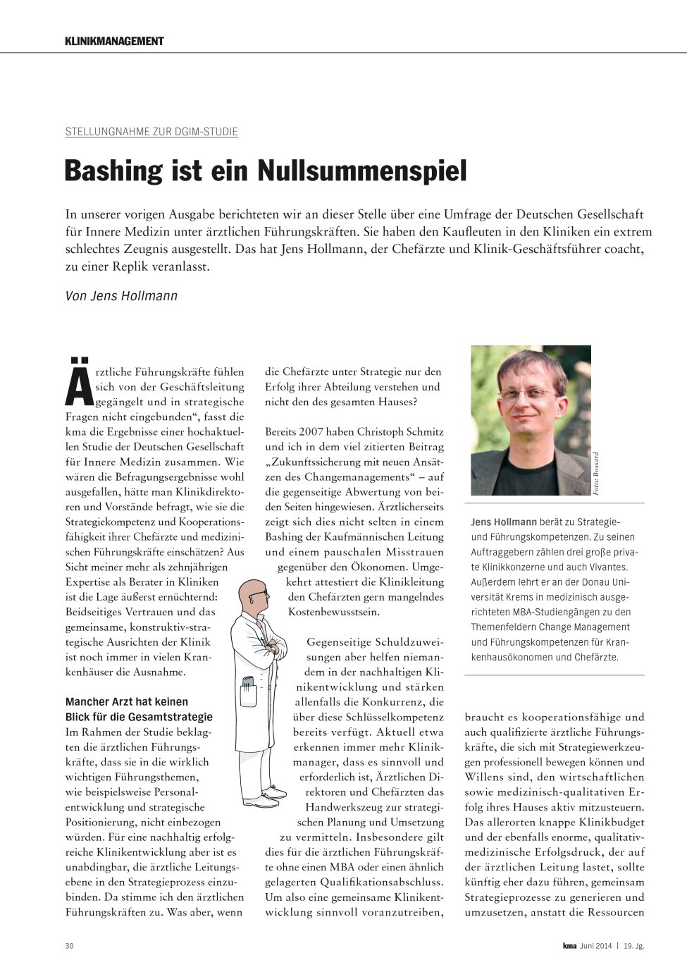 Vorschauseite 1: Bashing ist ein Nullsummenspiel