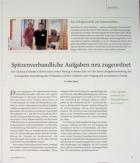 Vorschauseite 1: Spitzenverbandliche Aufgaben neu zugeordnet
