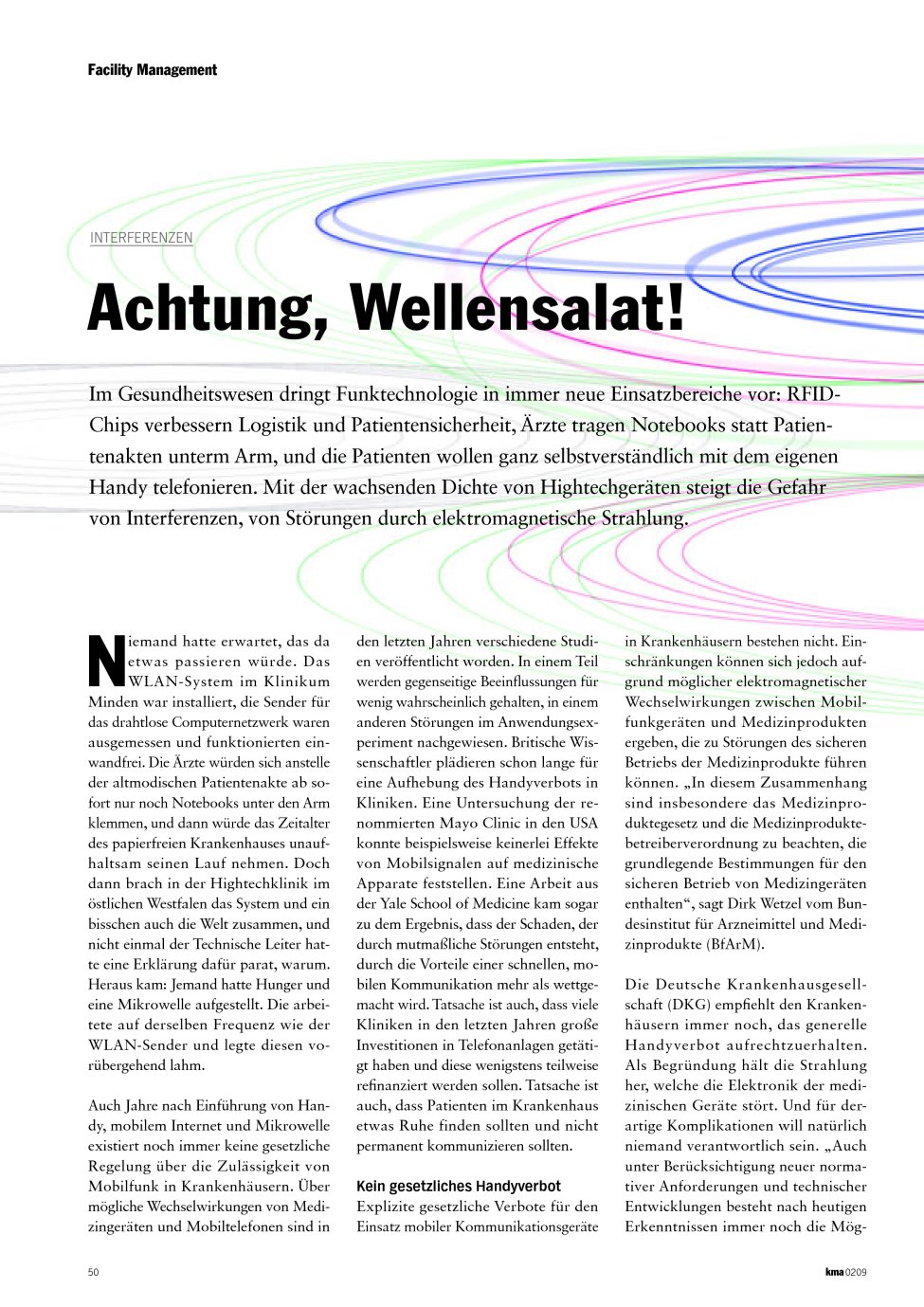 Vorschauseite 1: Achtung, Wellensalat!