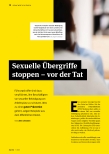 Vorschauseite 1: Sexuelle Übergriffe stoppen - vor der Tat