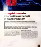 Vorschauseite 1: Erfolgsfaktoren der Informationssicherheit in Krankenhäusern