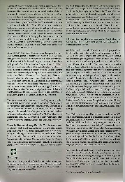 Vorschauseite 3: „Im Dauer-Alarmzustand“ Der Umgang mit Traumafolgen in der Heilpraktikerpraxis
