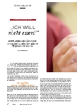 Vorschauseite 1: ICH WILL nicht essen!“
