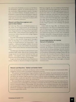 Vorschauseite 2: Gemeinsam genial: Mensch und Kl treffen die richtige Diagnose