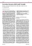 Vorschauseite 1: Bei einer Sepsis zählt jede Stunde.