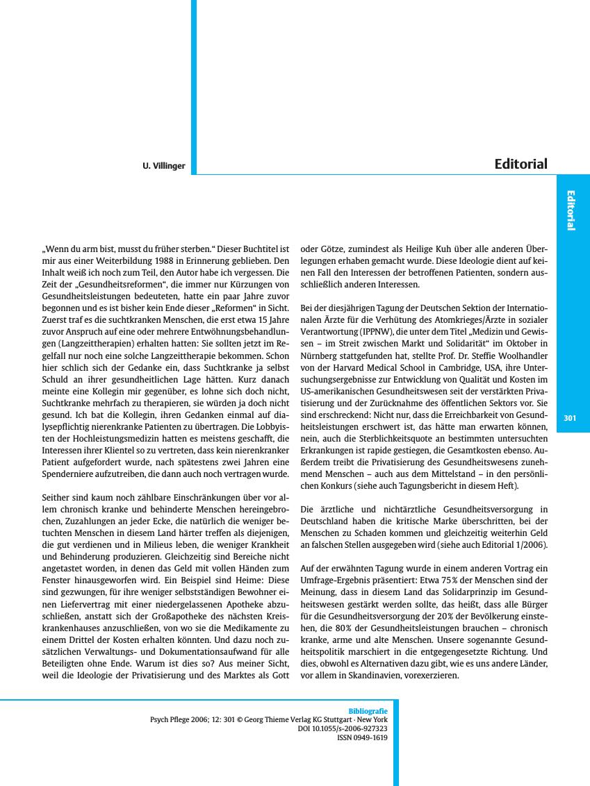 Vorschauseite 1: Editorial