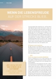 Vorschauseite 1: Wenn die Lebensfreude auf der Strecke blieb. ..