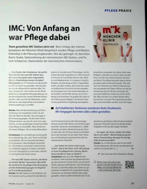 Vorschauseite 1: IMG Von Anfang an war Pflege dabei
