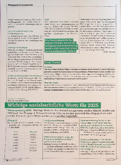 Vorschauseite 4: Neuregelung des Pflegerechts in der Steiermark