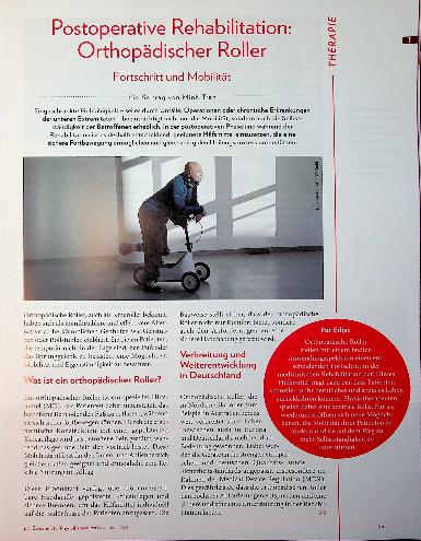 Vorschauseite 1: Postoperative Rehabilitation: Orthopädischer Fortschritt und Mobilität