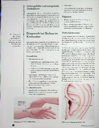 Vorschauseite 2: Haltungsweise Systemisch-Energetische Wirbelsäulenund Gelenktherapie bei Skoliose von Kindern