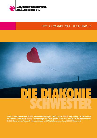 Vorschauseite 1: Die Diakonieschwester Heft 3- 2024