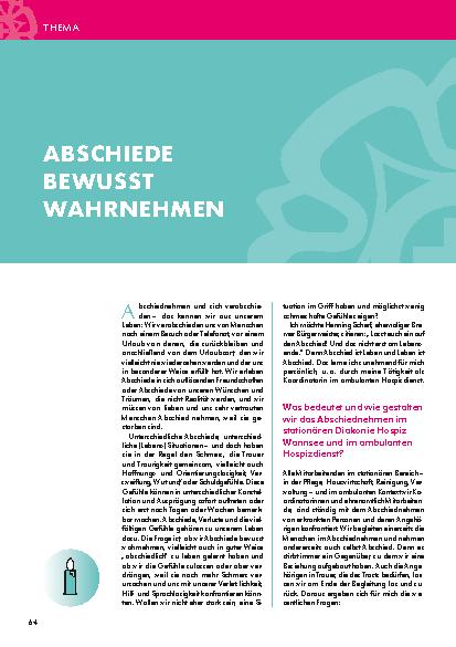 Vorschauseite 6: Die Diakonieschwester Heft 3- 2024