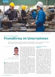 Vorschauseite 1: Das oft unterschätzte Risiko Fremdfirma im Unternehmen.