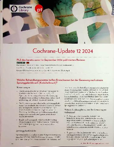Vorschauseite 1: Cochrane-Update 12 2024