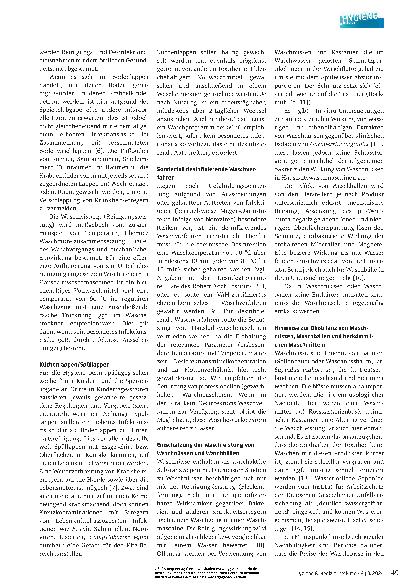 Vorschauseite 2: Waschnüsse und Waschbälle für die Wäsche von Bodenlappen und Küchenlappen in Kindertagesstätten.