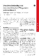 Vorschauseite 1: Den Berufseinstieg von neu examinierten Pflegenden unterstützen - Die Perspektive von Mentorinnen und Mentoren