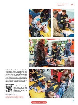 Vorschauseite 3: Leben retten: Wenn das Herz stillsteht, zählt jede Sekunde!
