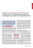 Vorschauseite 1: "Nicht mehr das Produzieren steht im Vordergrund, sondern die Jugendlichen."