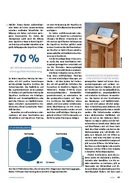 Vorschauseite 2: »Spielerisch Körper und Geist fit halten«