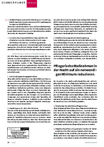 Vorschauseite 3: Sechs Strategien für besseren Schlaf