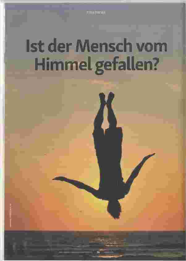 Vorschauseite 1: Ist der Mensch vom Himmel gefallen?