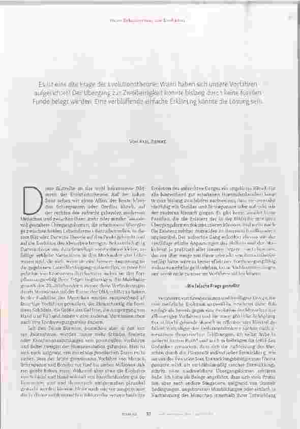 Vorschauseite 2: Ist der Mensch vom Himmel gefallen?