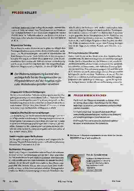 Vorschauseite 3: Sturzprävention zu Hause