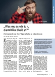 Vorschauseite 1: "Was muss ich tun, damit du bleibst?"