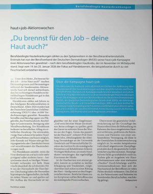 Vorschauseite 1: „Du brennst für den Job - deine Haut auch? "