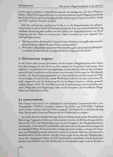 Vorschauseite 3: Schwerstmehrfach behinderte Kinder und Jugendliche mit intensivmedizinischem Pflegebedarf in Pflegeheimen - die spezifischen Aufgaben von Fachkräften und Besonderheiten im Umgang…