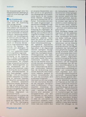 Vorschauseite 4: Gefährliche Körperverletzung durch manipulierte Medikamente im Klinikbetrieb