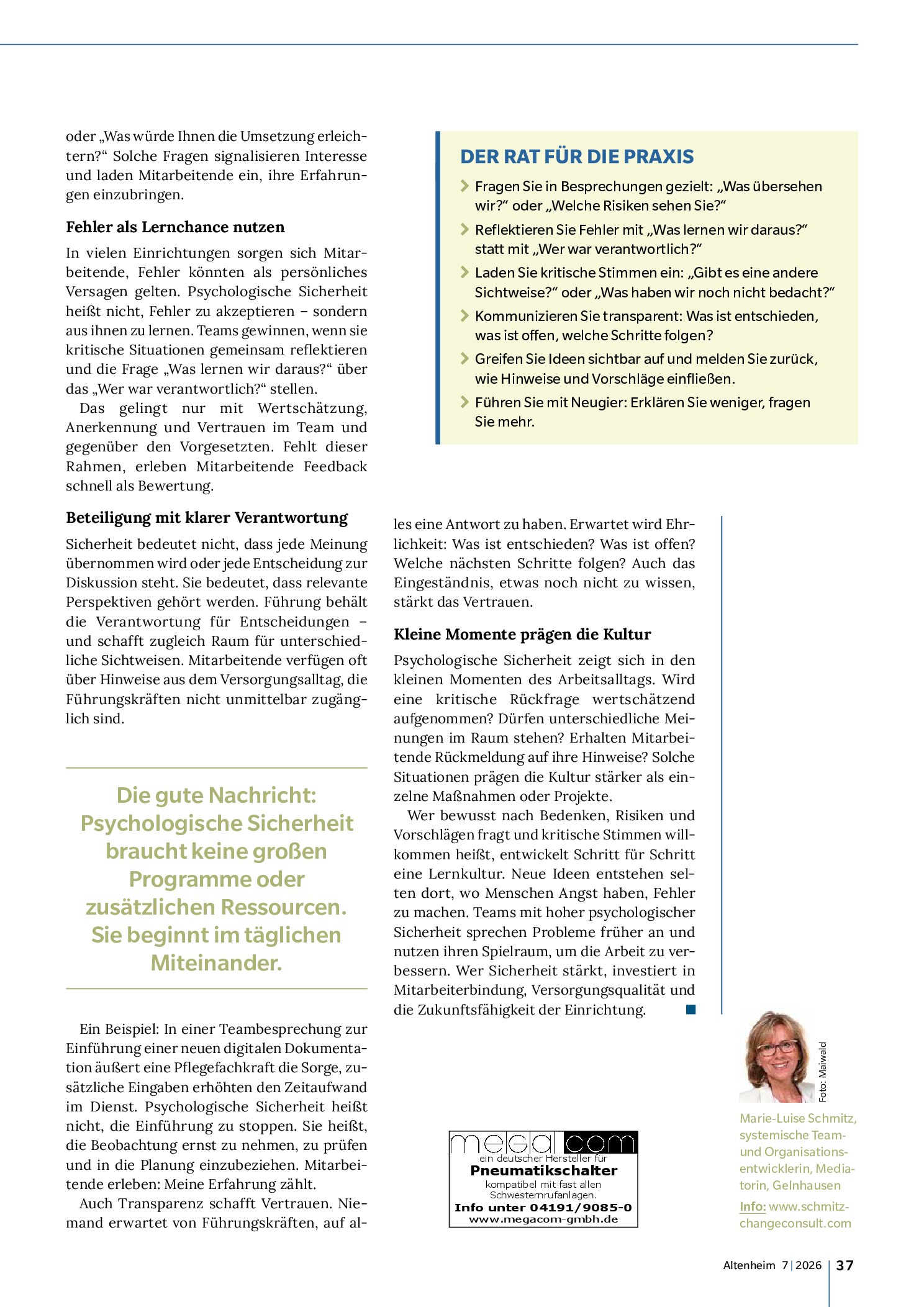 Vorschauseite 2: Psychologisch sicher führen