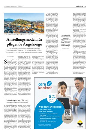 Vorschauseite 1: Anstellungsmodell für pflegende Angehörige