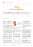 Vorschauseite 1: Eine starke Kultur