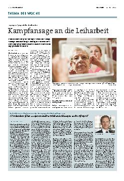 Vorschauseite 1: Kampfansage an die Leiharbeit