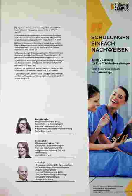 Vorschauseite 4: Akademiker am Intensivbett Pilotprojekt im Herzund Diabeteszentrum NRW