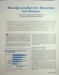 Vorschauseite 1: Mundgesundheit bei Menschen mit Demenz