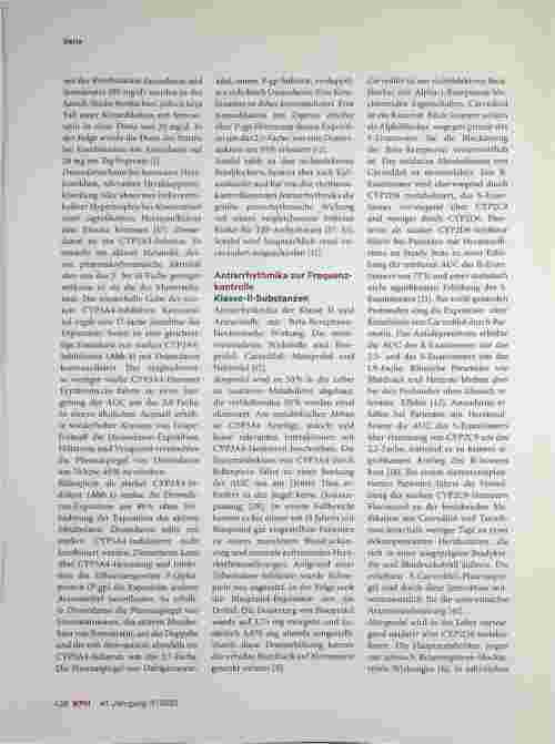Vorschauseite 3: Das Interaktionspotenzial der Antiarrhythmika