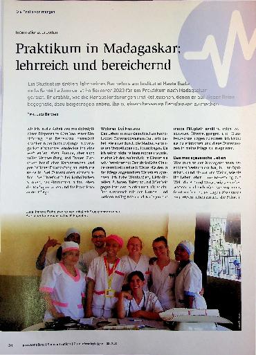 Vorschauseite 1: Praktikum in Madagaskar: lehrreich und bereichernd