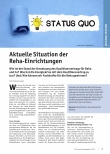Vorschauseite 1: Aktuelle Situation der Reha-Einrichtungen