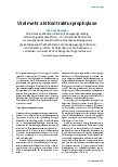 Vorschauseite 2: Viel mehr als Kontrakturprophylaxe