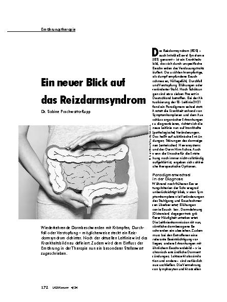 Vorschauseite 1: Ein neuer Blick auf das Reizdarmsyndrom