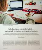 Vorschauseite 1: Schulsozialarbeit stärkt Schüler: individuell begleiten, vertraulich handeln.