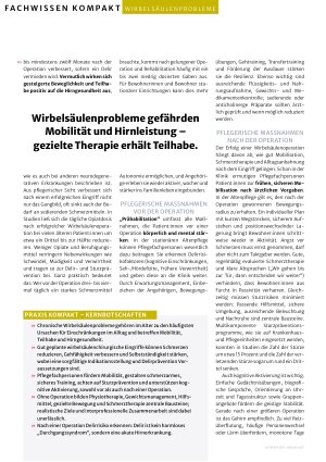Vorschauseite 3: Wirbelsäulenprobleme im Alter
