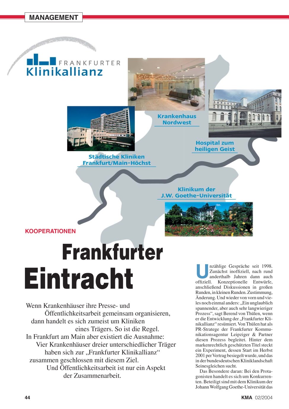 Vorschauseite 1: Frankfurter Eintracht