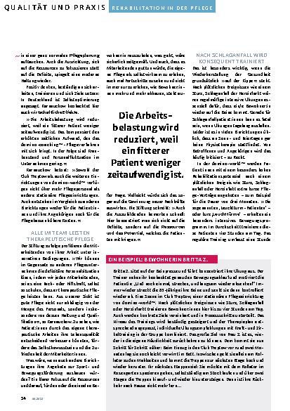 Vorschauseite 3: Coaching statt Pflege