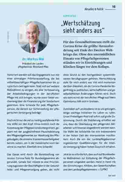 Vorschauseite 1: Wertschätzung sieht anders aus.