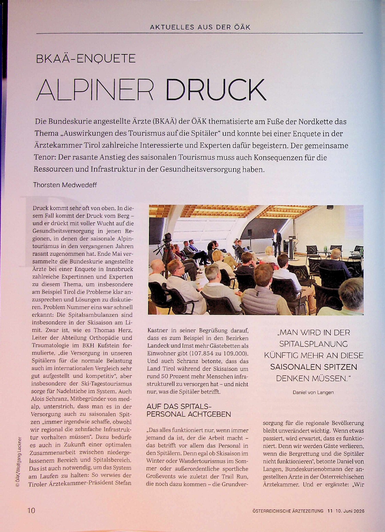 Vorschauseite 1: Alpiner Druck