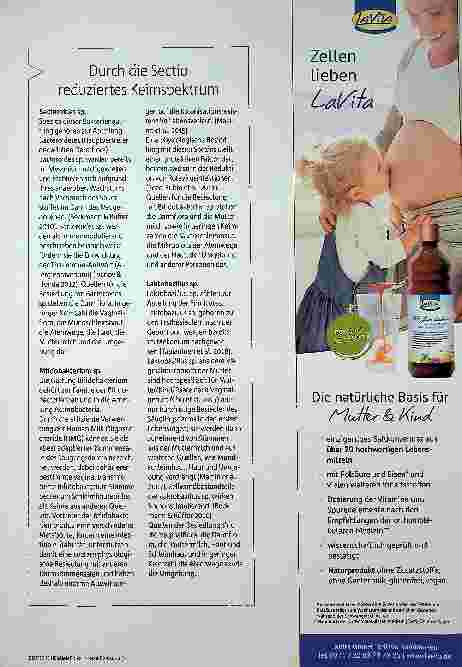 Vorschauseite 4: Entwicklung der Darmflora Neugeborener, Teil 1: Erstbesiedlung mit Folgen